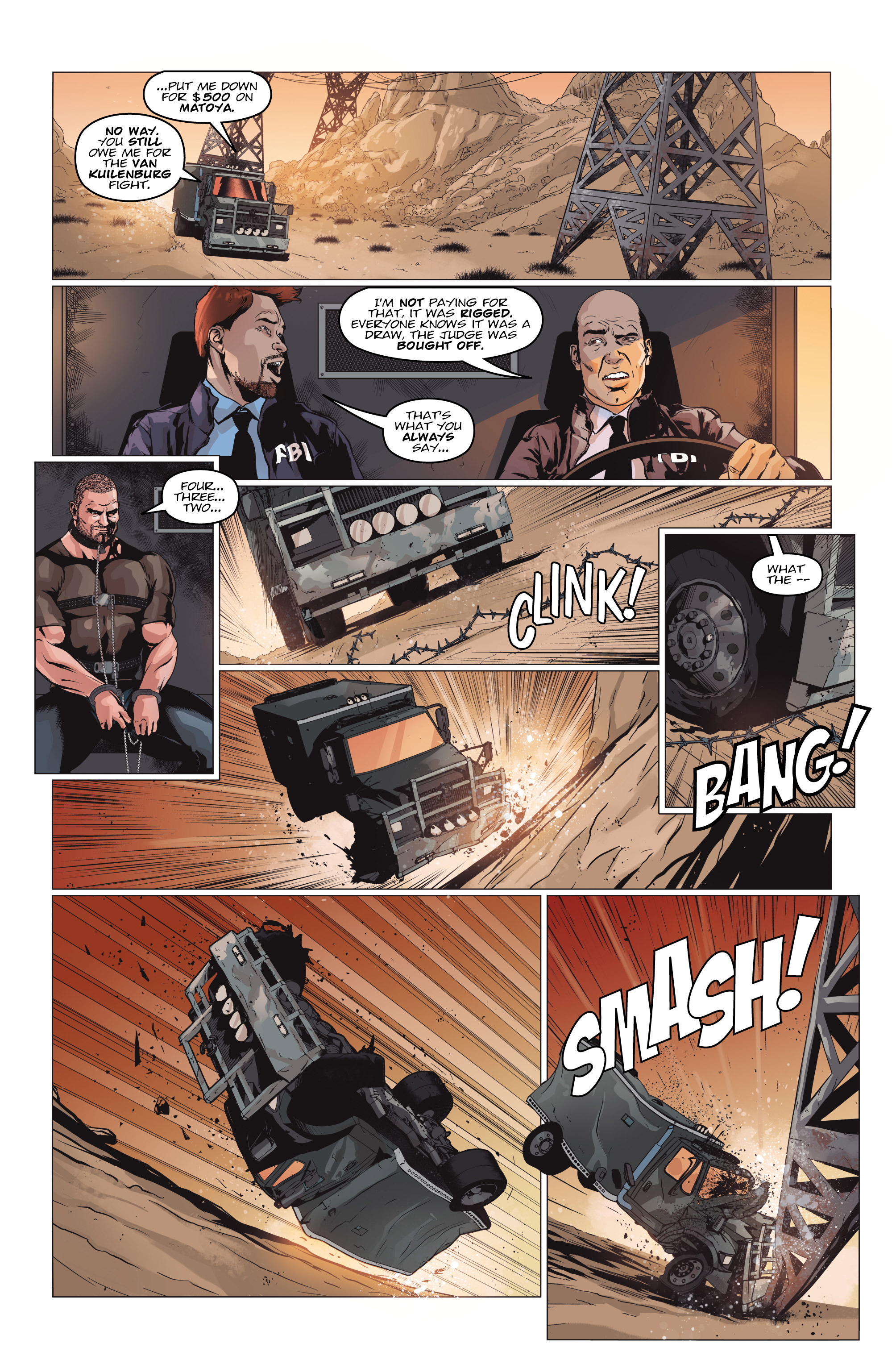 Read online The Blacklist comic -  Issue #3 - 17