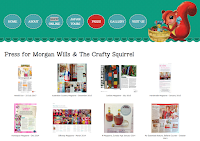 Press for Morgan Wills & The Crafty Squirrel