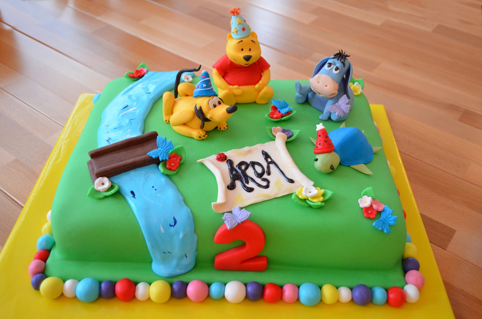 Le Bakery Butik Pasta 2 yaş doğum günü pastası