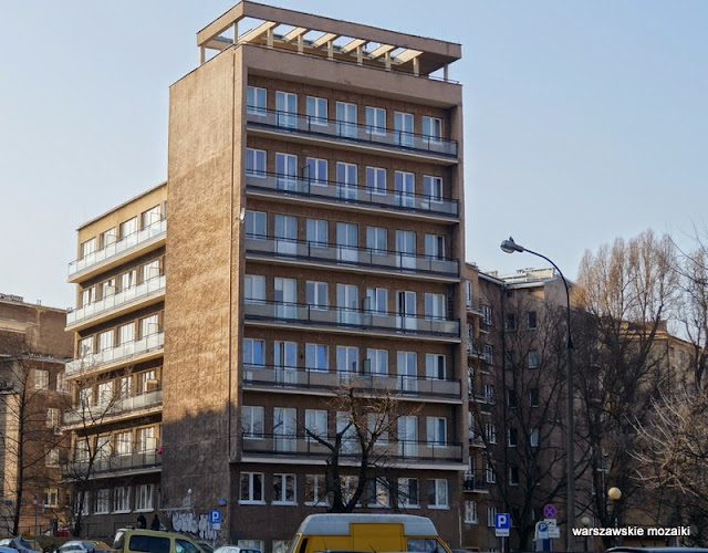 Warszawa Śródmieście blok mieszkalny apartamentowiec Ludwik Paradistal