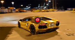 lamborghini gold aventador fun cars empty flogging finished port carscoops looks around lp700 december unnamed slippery opportunity driver enter unique