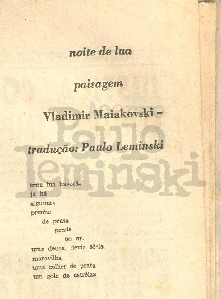 Longo poema 'Sobre Isto', de Vladimir Maiakovski, ganha tradução
