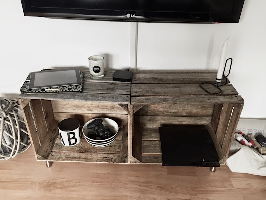 Diy tv møbel i disse tider sidder jeg hjemme og skriver ... Tv bord diy