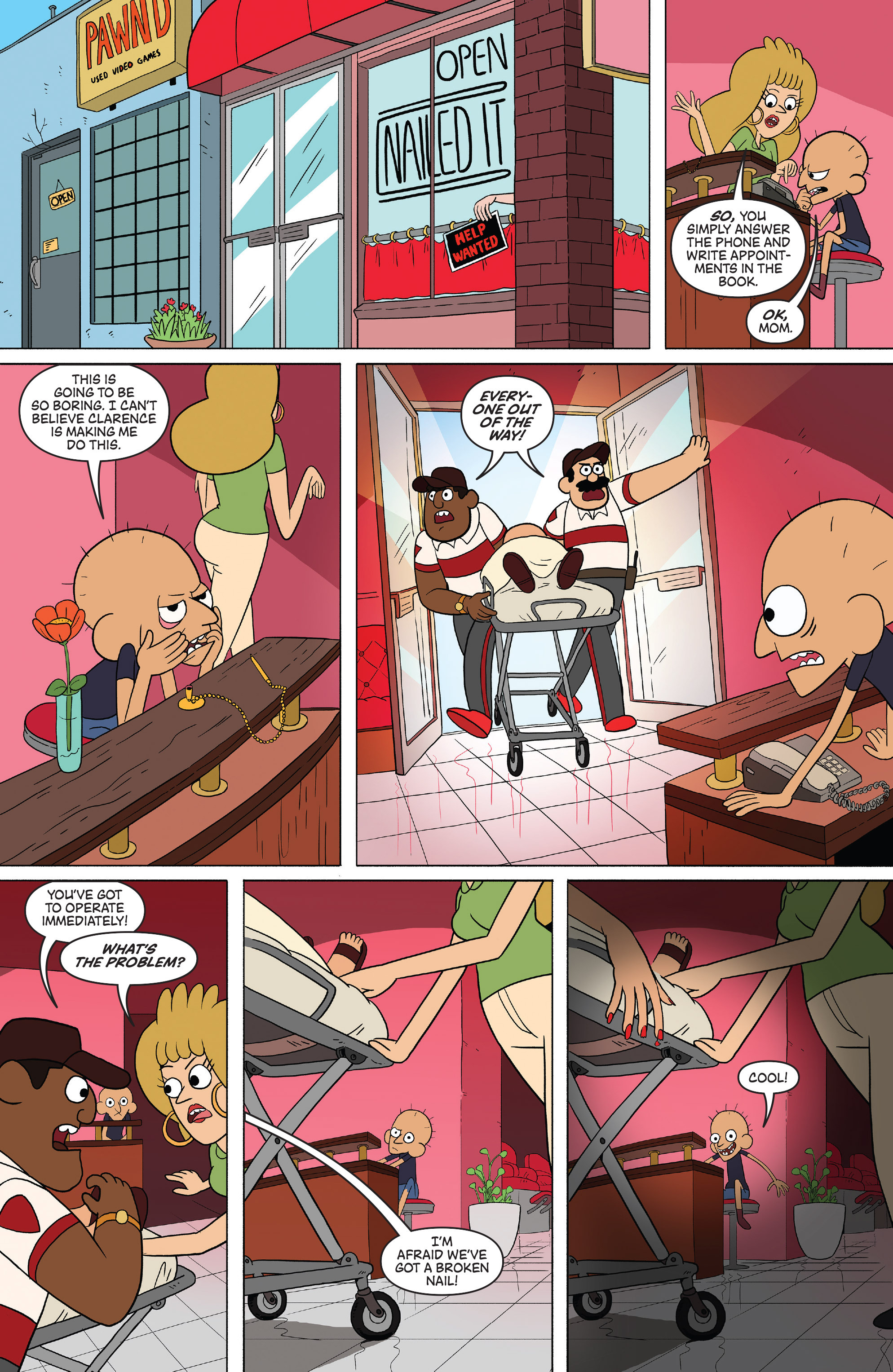 Read online Clarence comic -  Issue #3 - 11