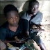 Two Young Armed Robbers Caught with Locally Made Pistols in Lagos State (Watch Video)