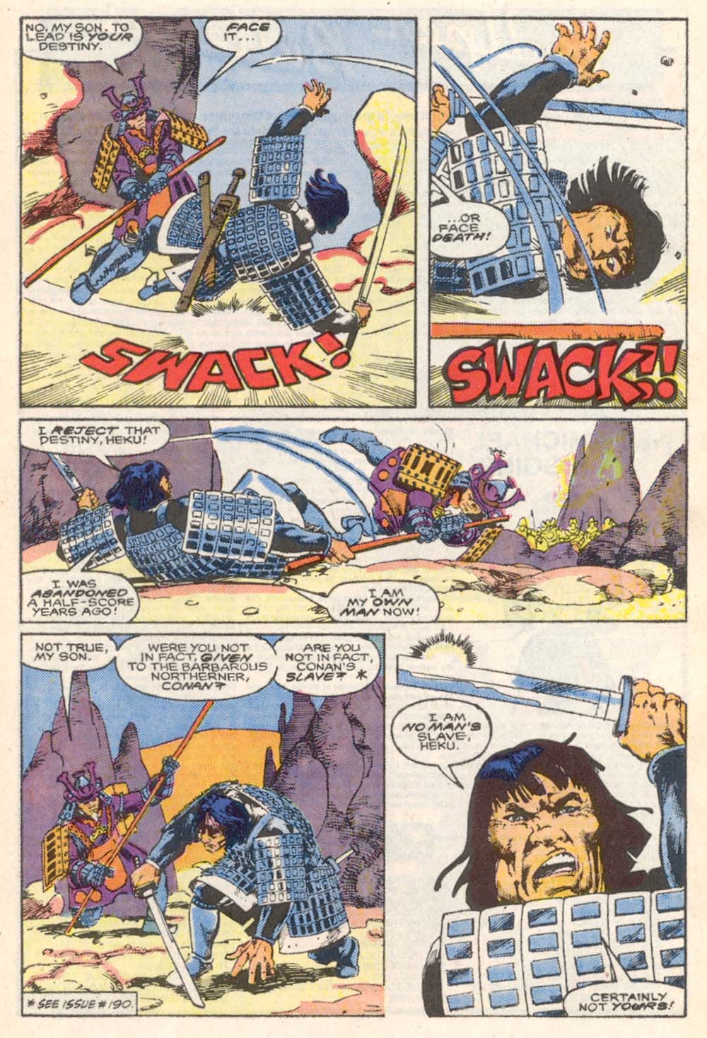 Read online Conan the Barbarian (1970) comic -  Issue #206 - 21