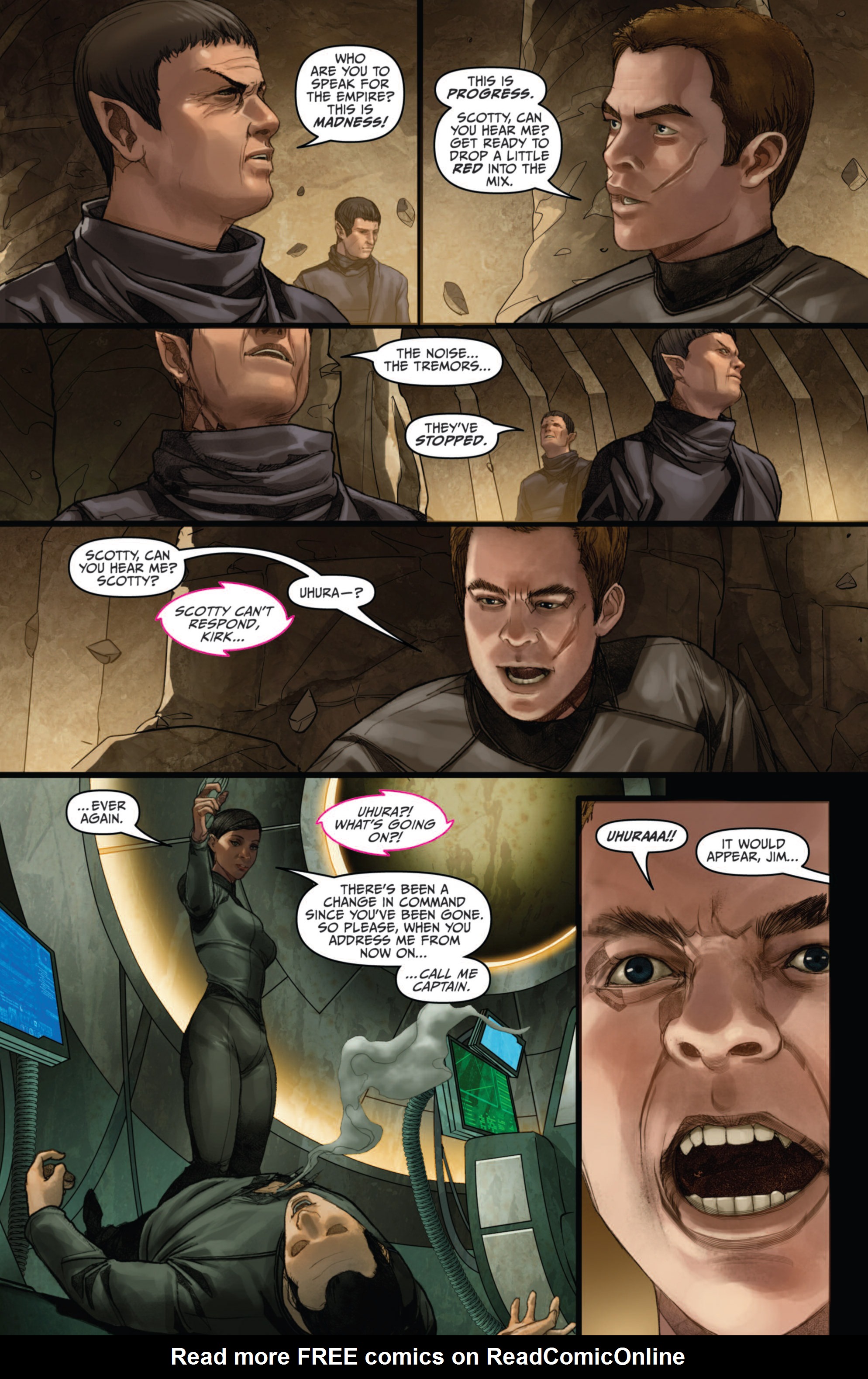 Read online Star Trek (2011) comic -  Issue #16 - 18