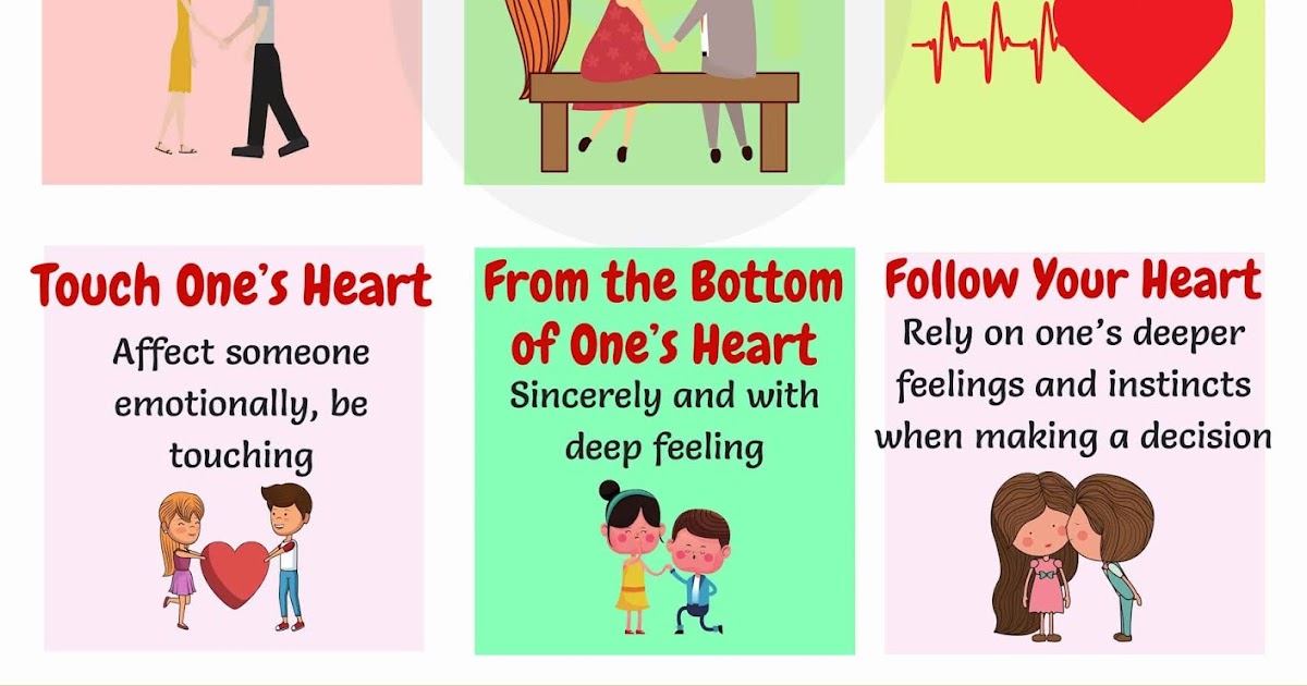 HEART Idioms Common Idioms with Heart in English