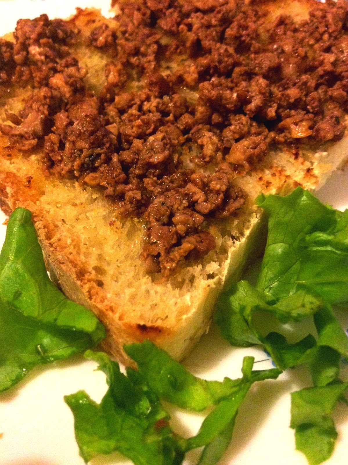 L&amp;#39;angolo della casalinga, ricette veloci e facili: Crostini al fegato ...