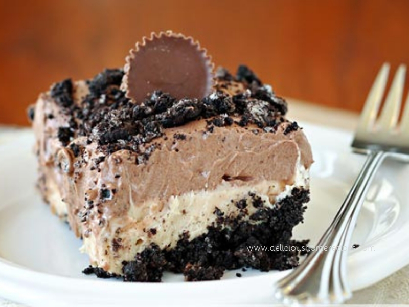 Chocolate Peanut Butter No-Bake Chocolate Peanut Butter No-Bake