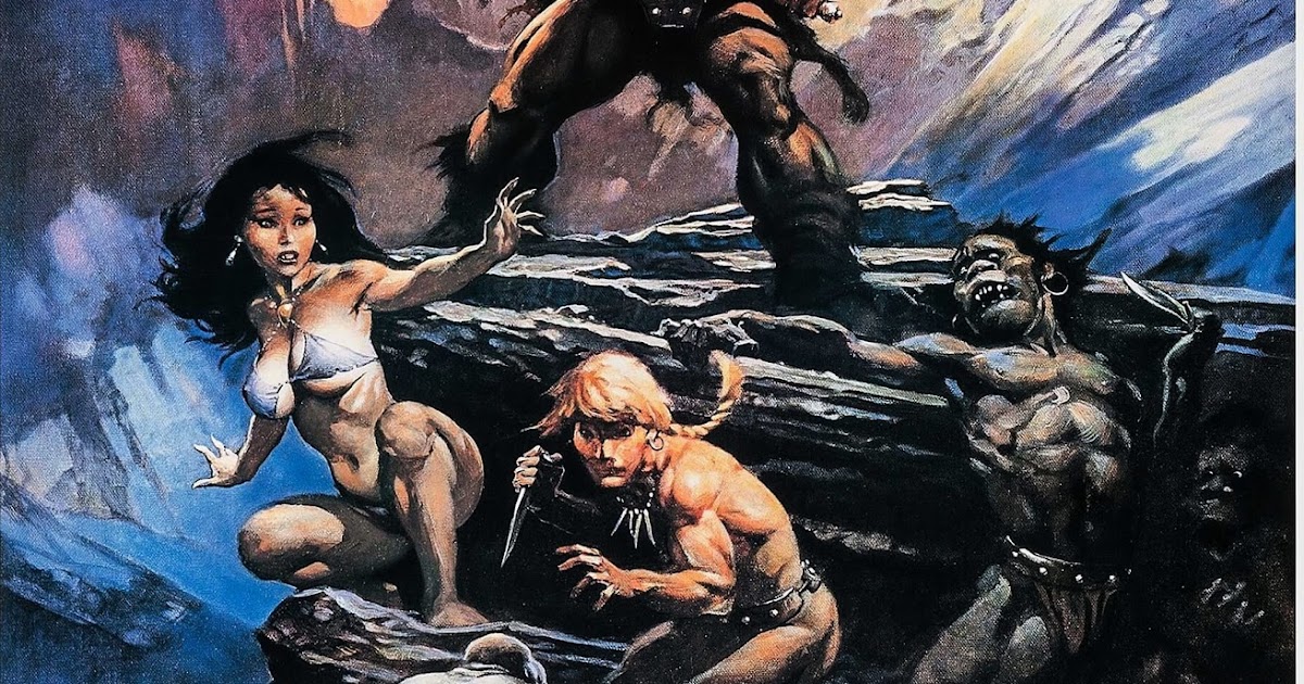 Fire and Ice by Frank Frazetta.