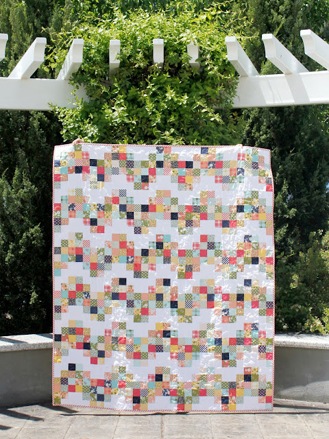 Little Miss Sunshine quilt made by A Bright Corner