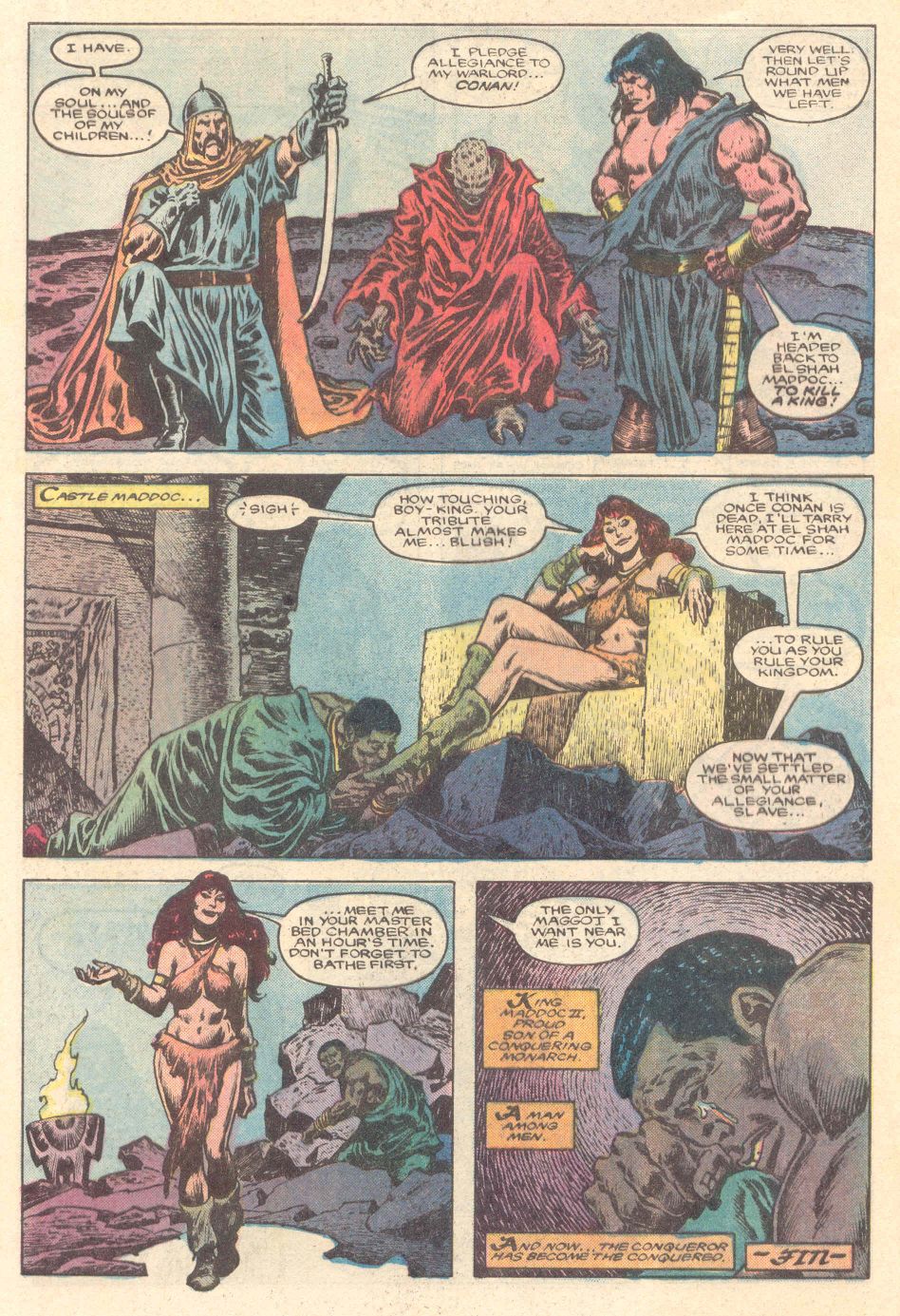 Read online Conan the Barbarian (1970) comic -  Issue #183 - 23