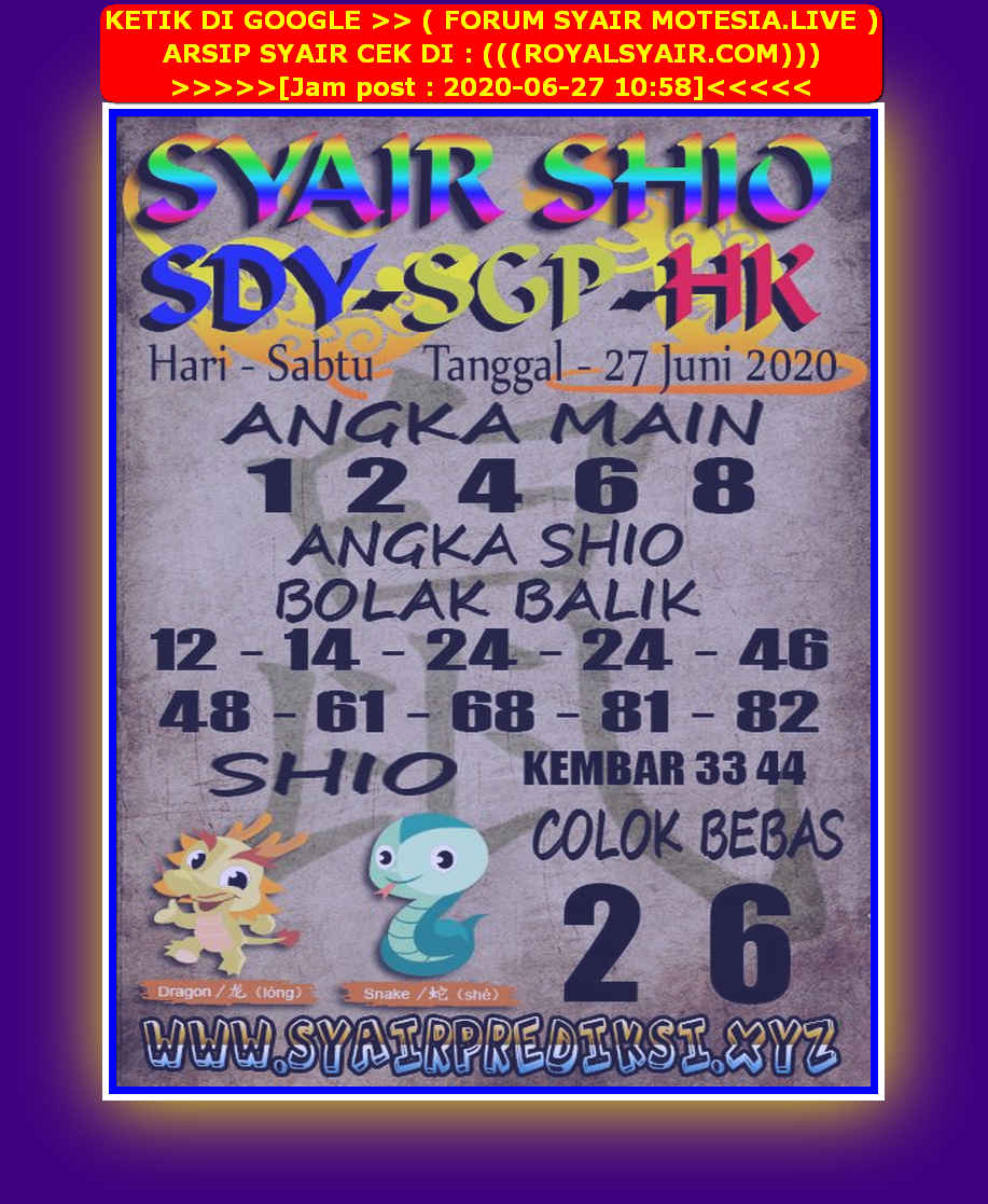 Prediksi Syair sgp 27 Juni 2020 KODE SYAIR SGP SYAIR HK Prediksi Syair sgp 27 Juni 2020 KODE SYAIR SGP SYAIR HK