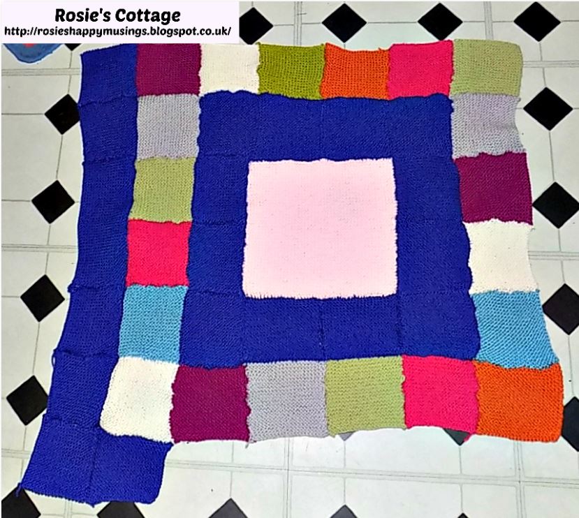 Rosie's Cottage Easiest Ever Knitted Blanket Pattern Update
