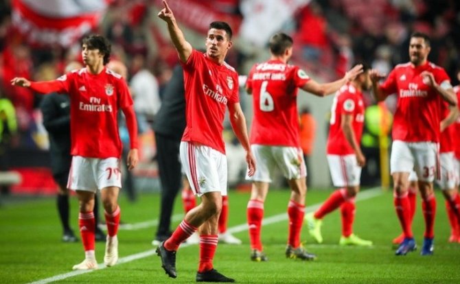 Benfica festejos de Gabriel Benfica festejos de Gabriel