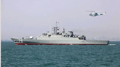 la proxima guerra buque de guerra iran destructor jamaran puertos china