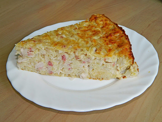 Kuche Guten Appetit: Zwiebelkuchen ohne Boden - einfach und lecker