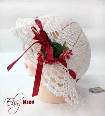 шляпка "Вау-снег" Лукошко Элси