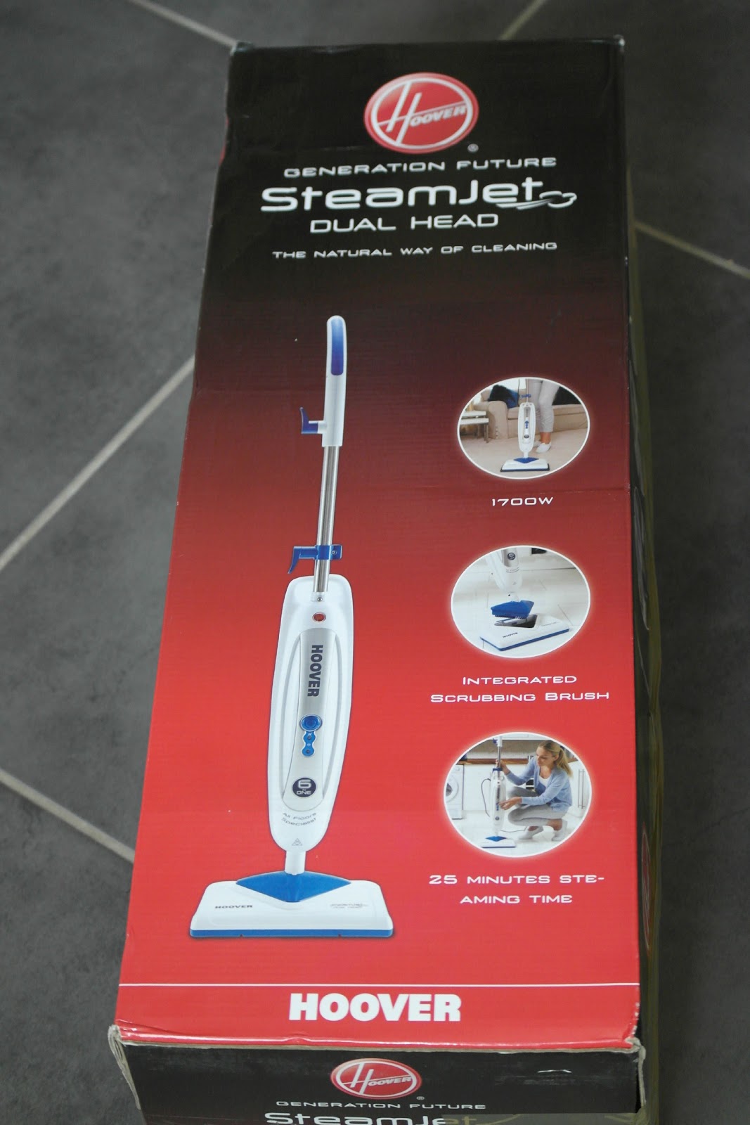 Me and my shadow Chemicalfree cleaning with the Hoover Dual Head