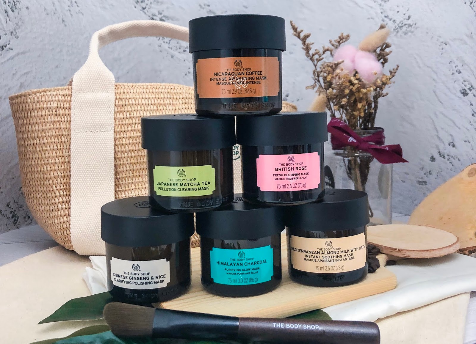 The Body Shop New Nicaraguan Coffee Mask Kaiting Hearts