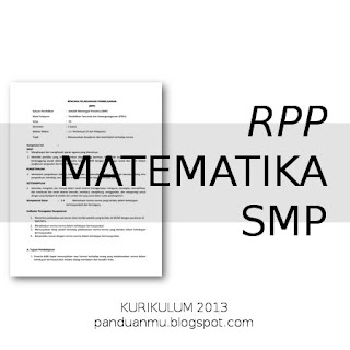 RPP Matematika SMP Kurtilas
