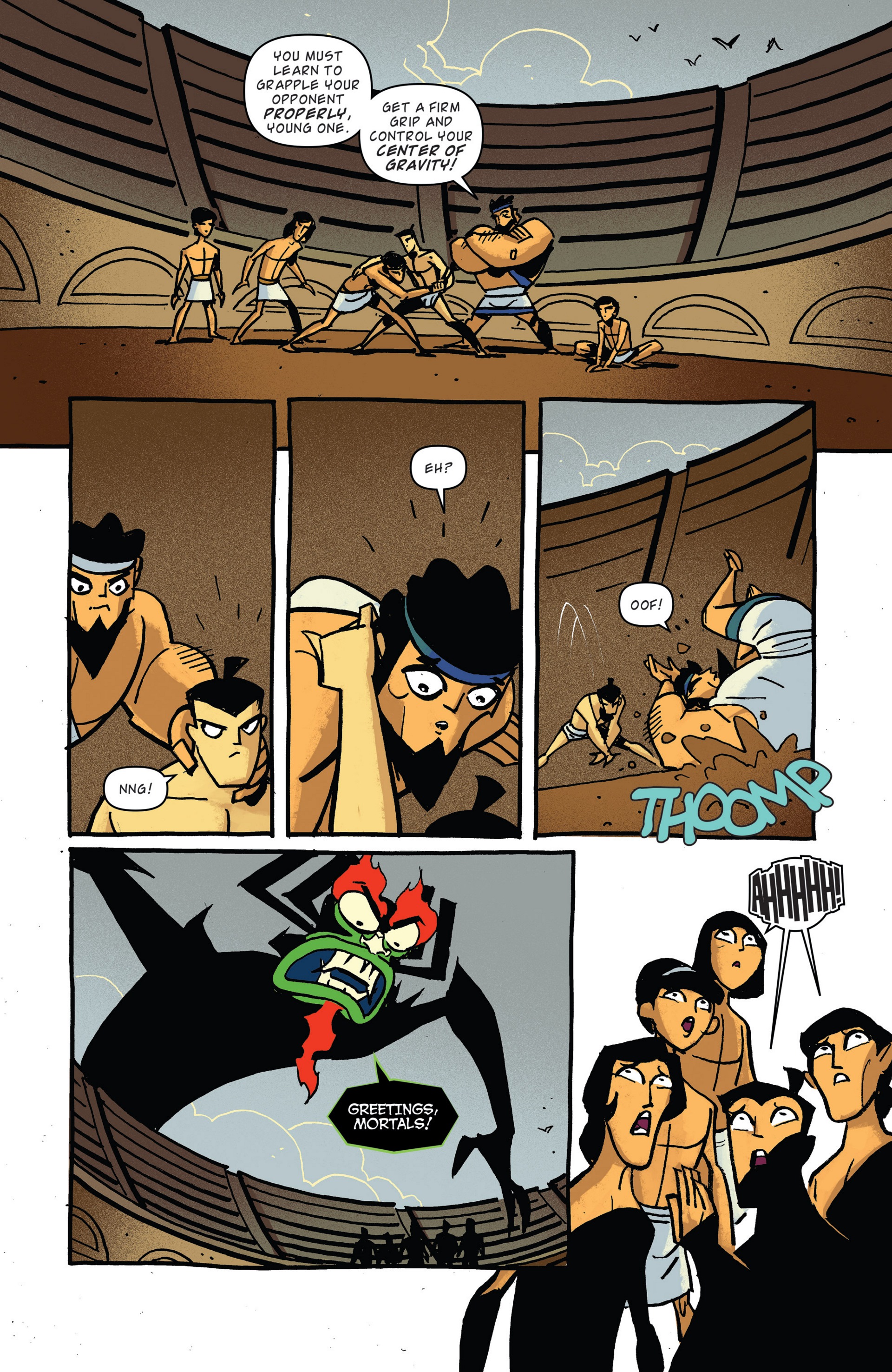 Read online Samurai Jack comic -  Issue #10 - 11