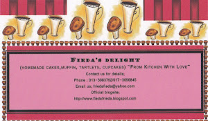 fieda's delight biz card~