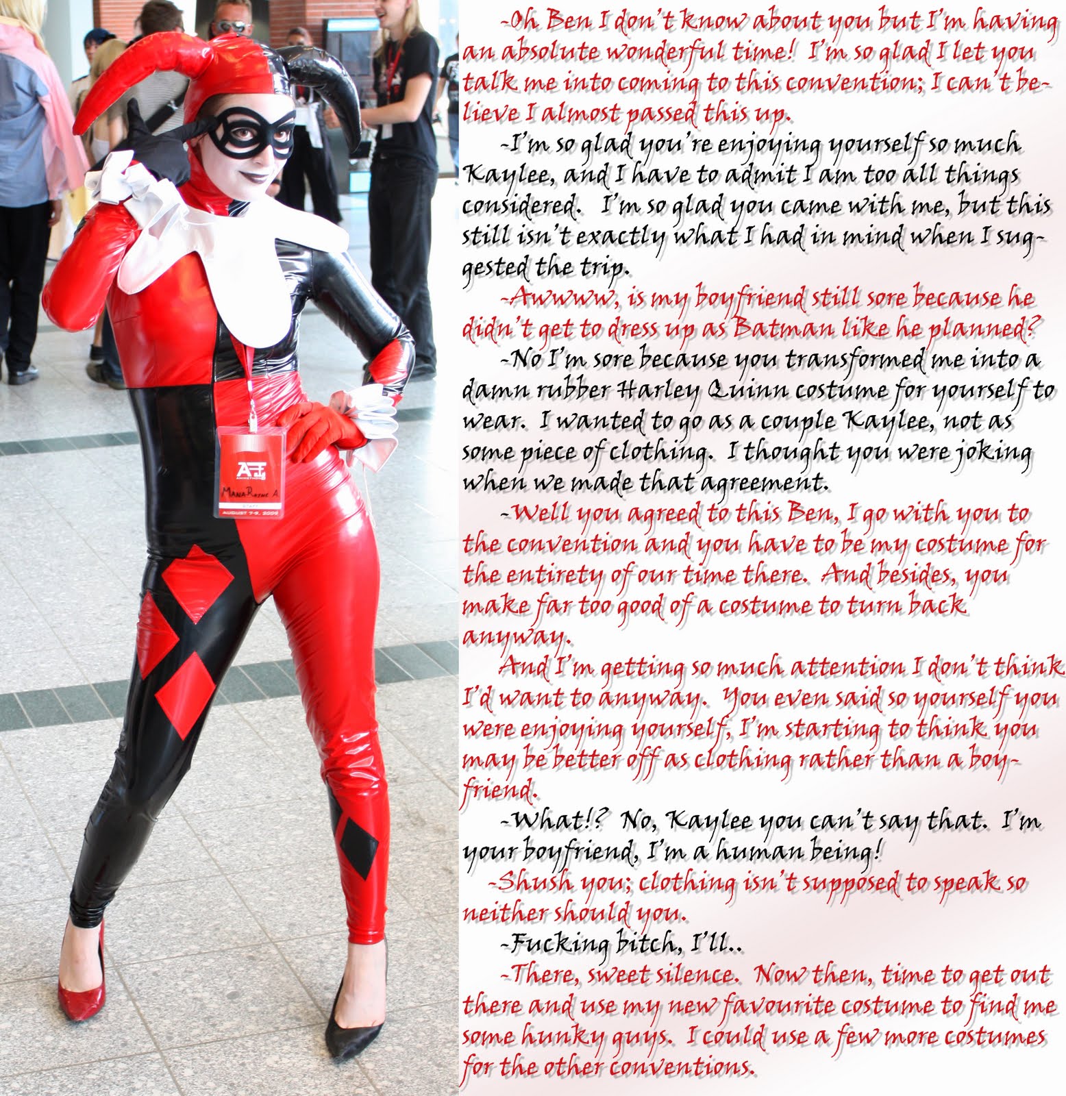 Harley Quinn Costume.