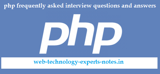 PHP Frequently asked Auestions and Answer 2015