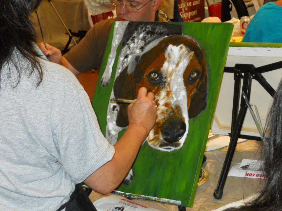 Hatton Veterinary Hospital Lapcats Paint & Sip Fundraiser Event