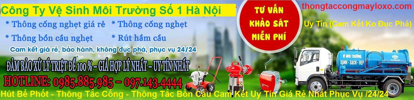 Thông Tắc Cống Bằng Máy Lò Xo Giá Rẻ Giảm 50% Gọi 0971.434444 Xử Lý Triệt Để 100%