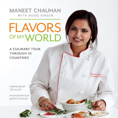 Chef Maneet Chauhan, Flavors of My World Book Cover