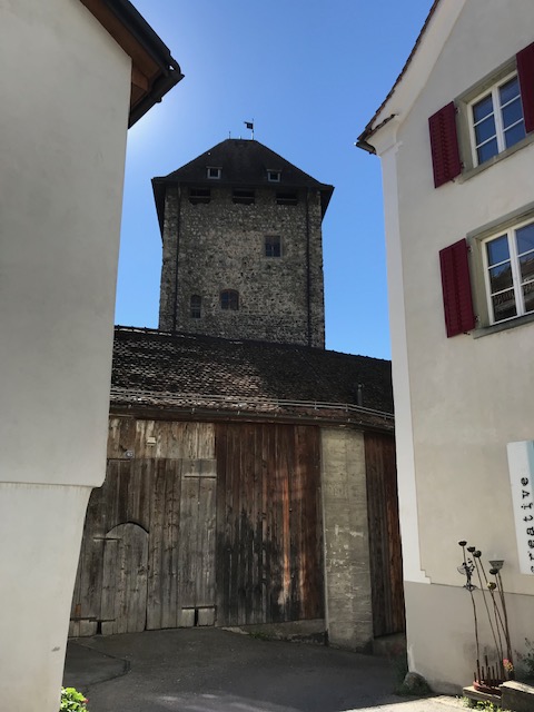 ハイジのふるさと、マイエンフェルトにある古い塔