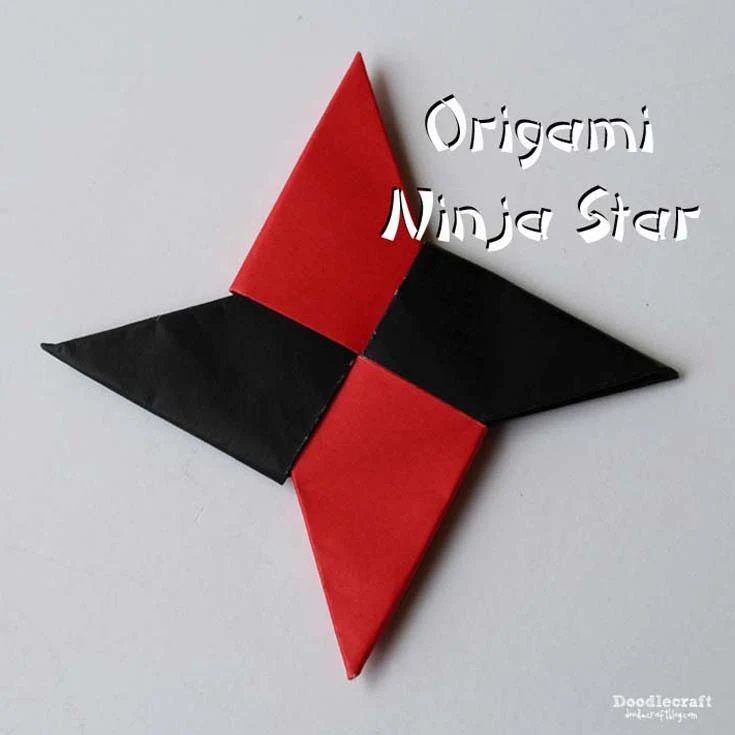 How To: Paper Ninja Stars — All for the Boys