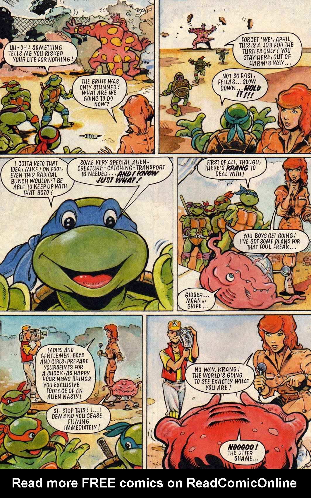 Read online Teenage Mutant Hero Turtles Adventures comic -  Issue #25 - 22