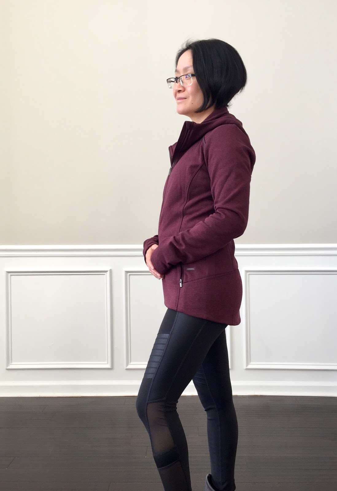 Fit Review Friday! Athleta Stronger Hoodie in Petite XS vs XXS