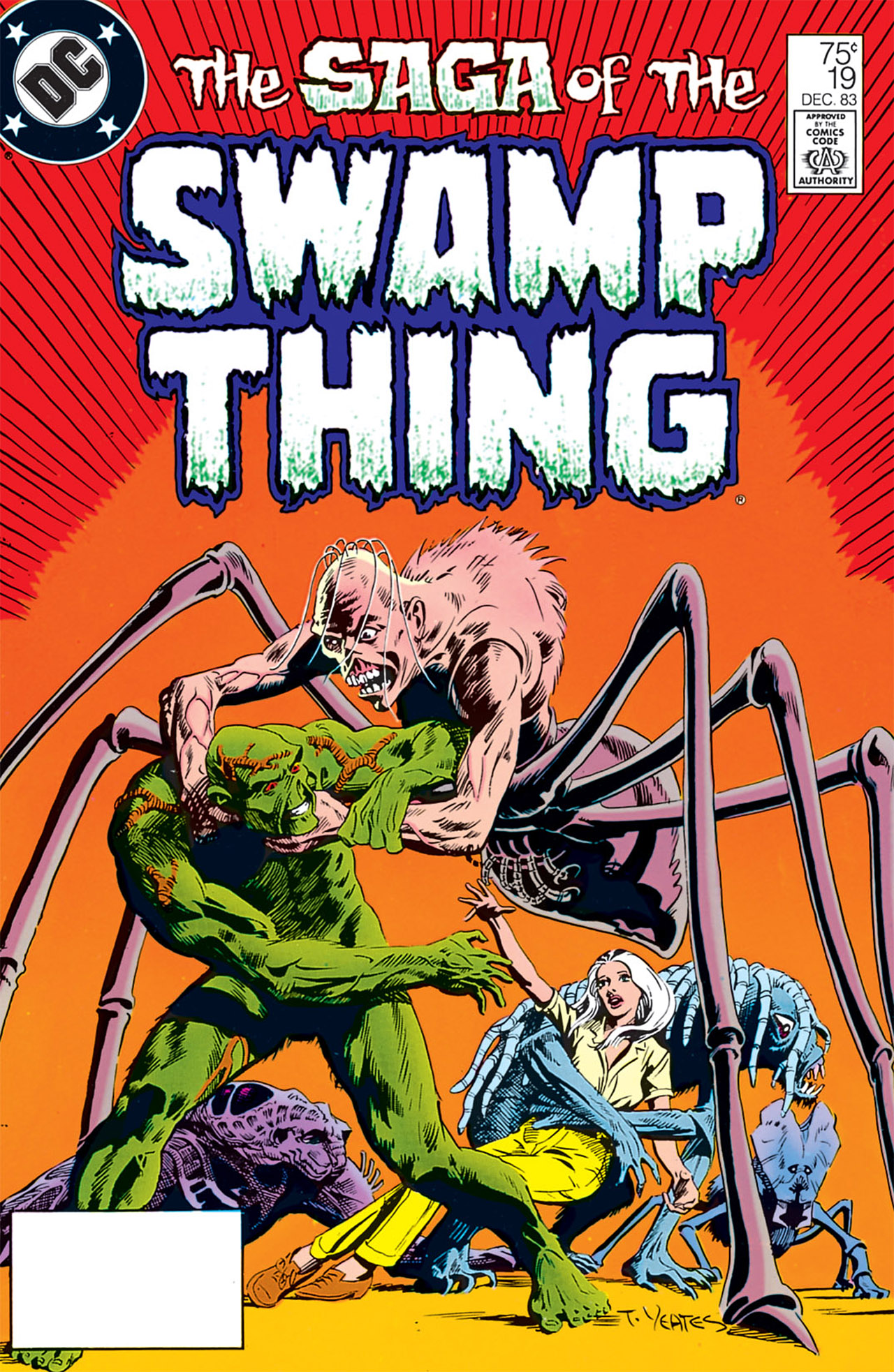Read online Swamp Thing (1982) comic -  Issue #19 - 1