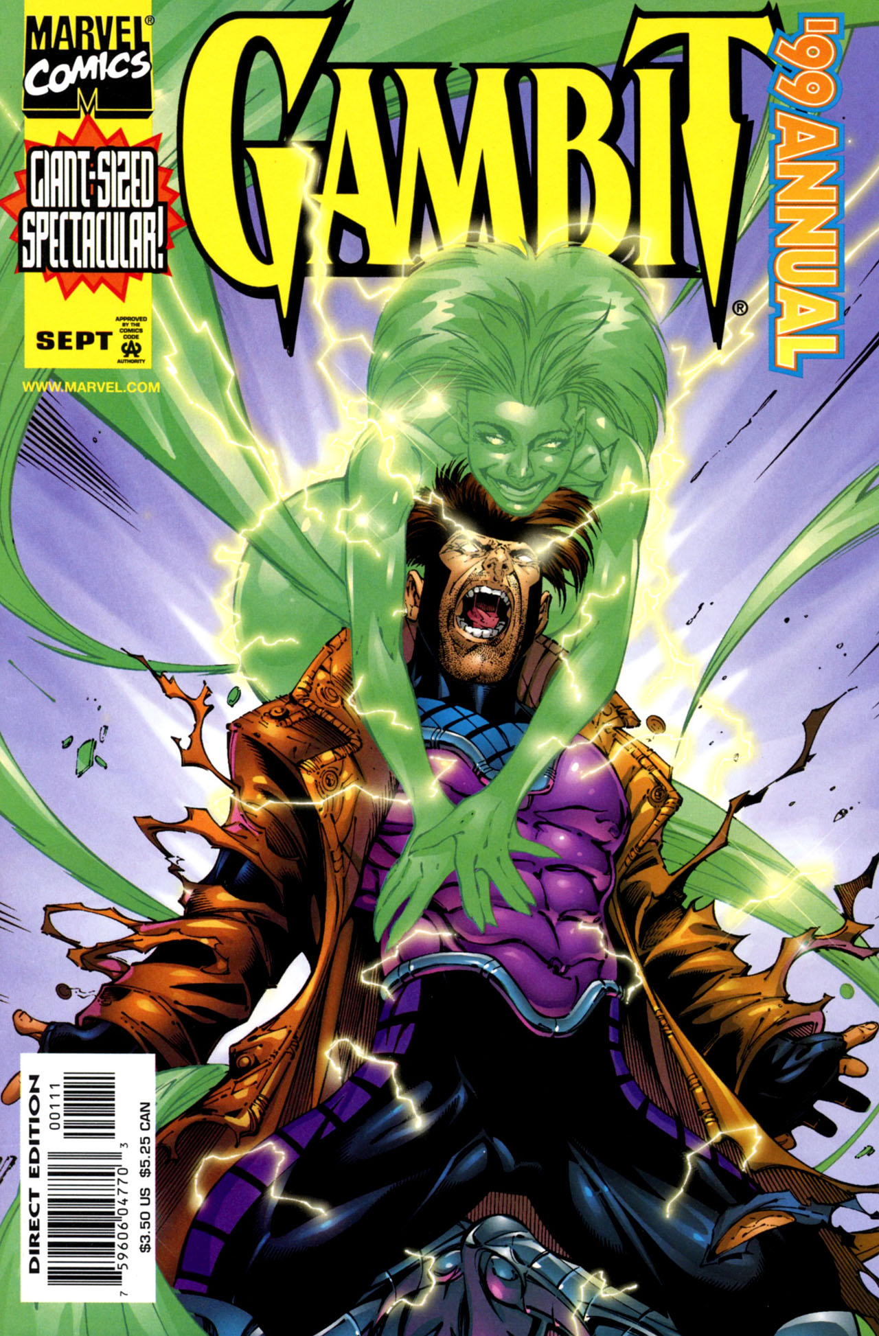 Read online Gambit (1999) comic -  Issue # Annual 1 - 1