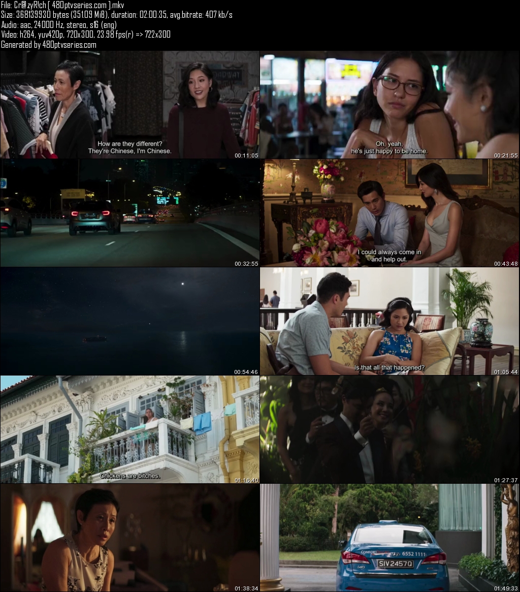 Crazy Rich Asians (2018) 300MB Full English Movie Download 480p Web-DL