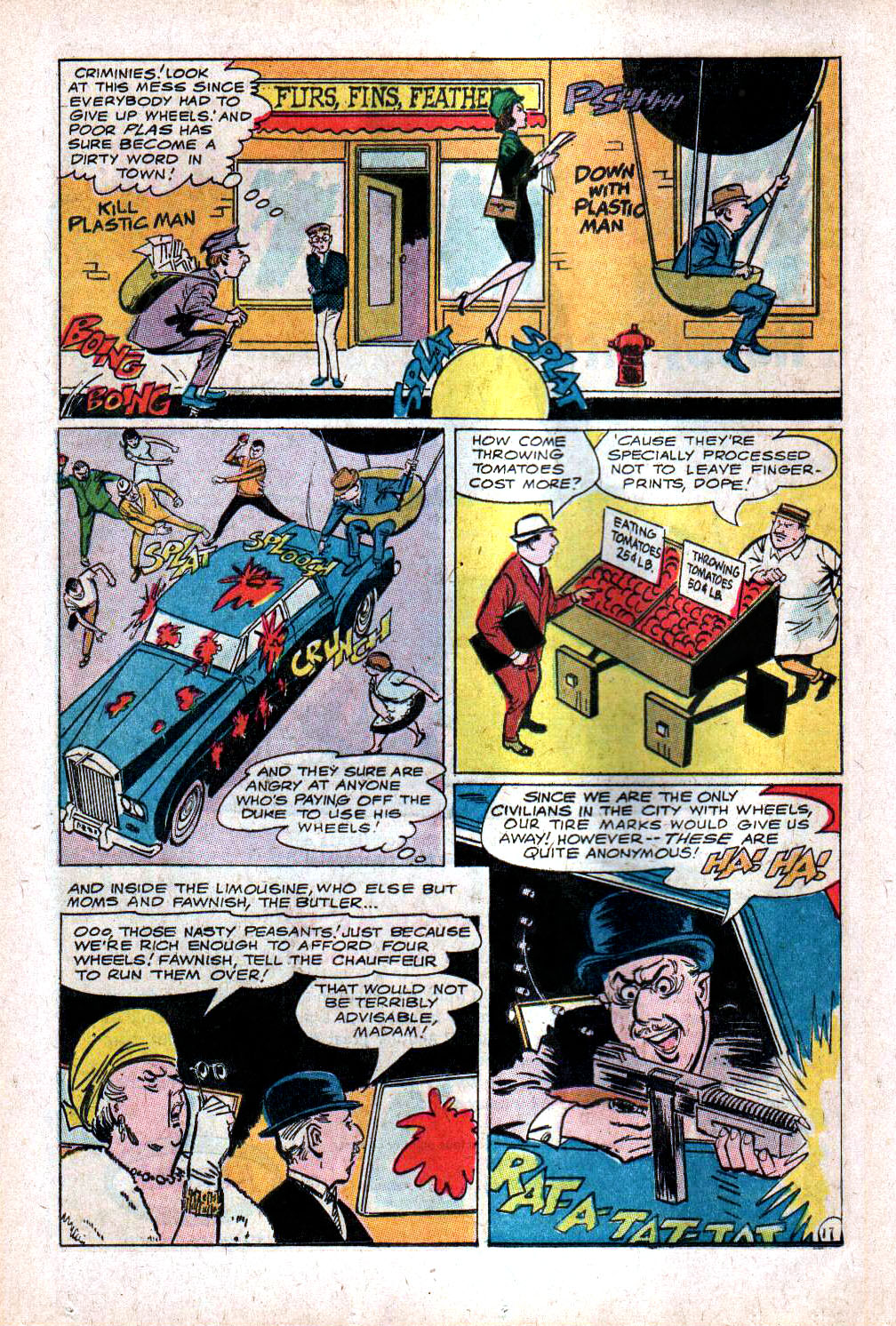 Read online Plastic Man (1966) comic -  Issue #3 - 23
