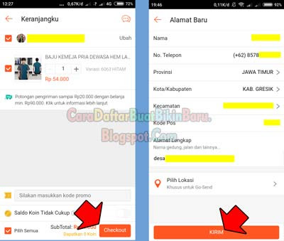 cara mendapatkan potongan biaya pengiriman di Shopee