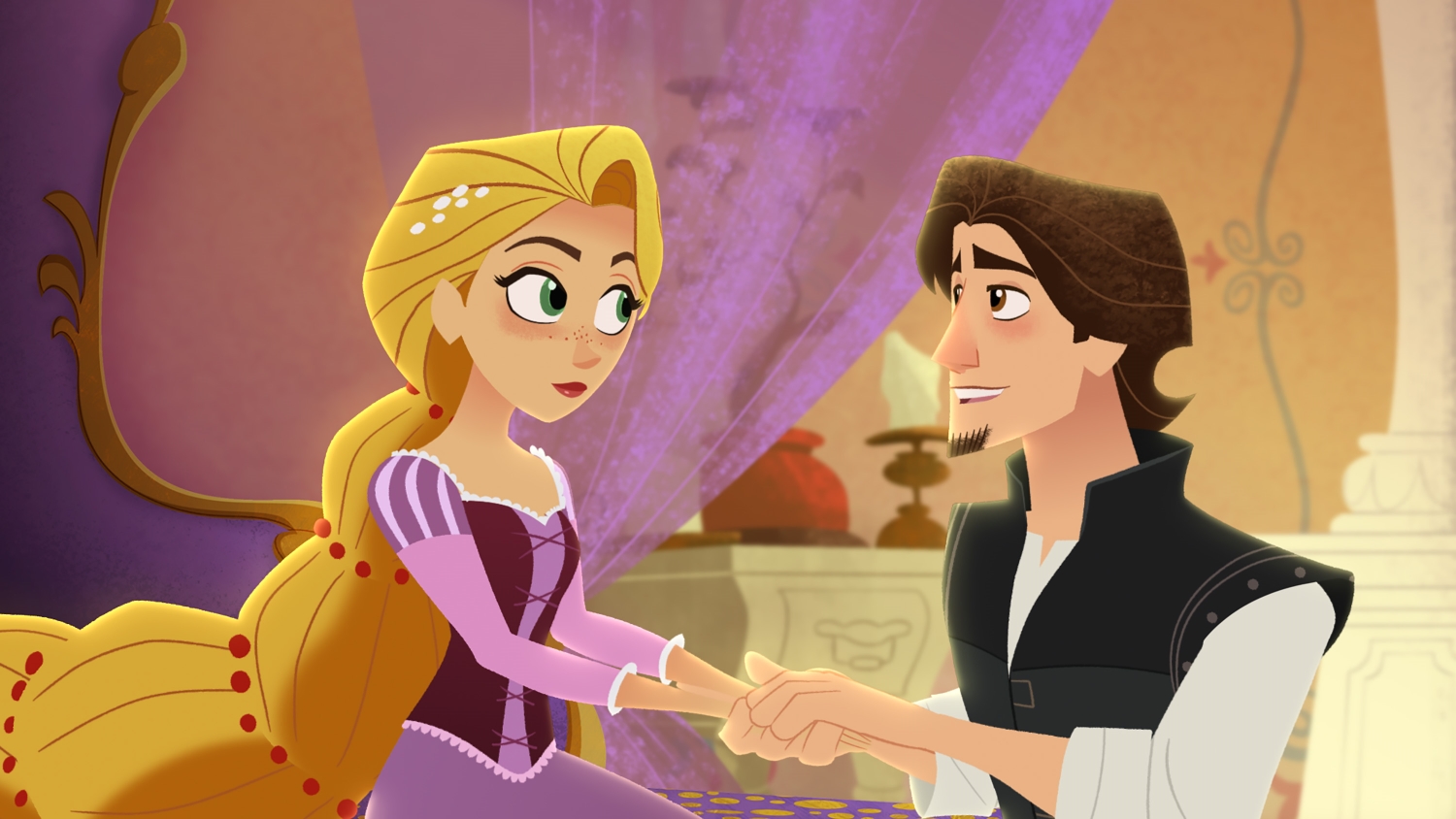 RAPUNZEL SWINGS INTO ACTION WITH THE DEBUT OF "TANGLED THE SERIES
