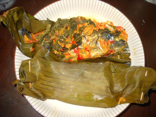 Pepes Ikan Mas ala Mbhita