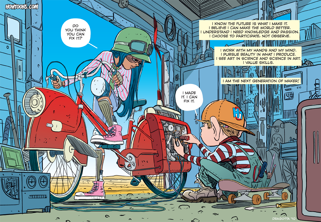 SolderSmoke Daily News: How cool: HOWTOONS!