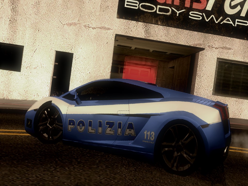 Bd S Skin Marker 2006 Lamborghini Gallardo Polizia