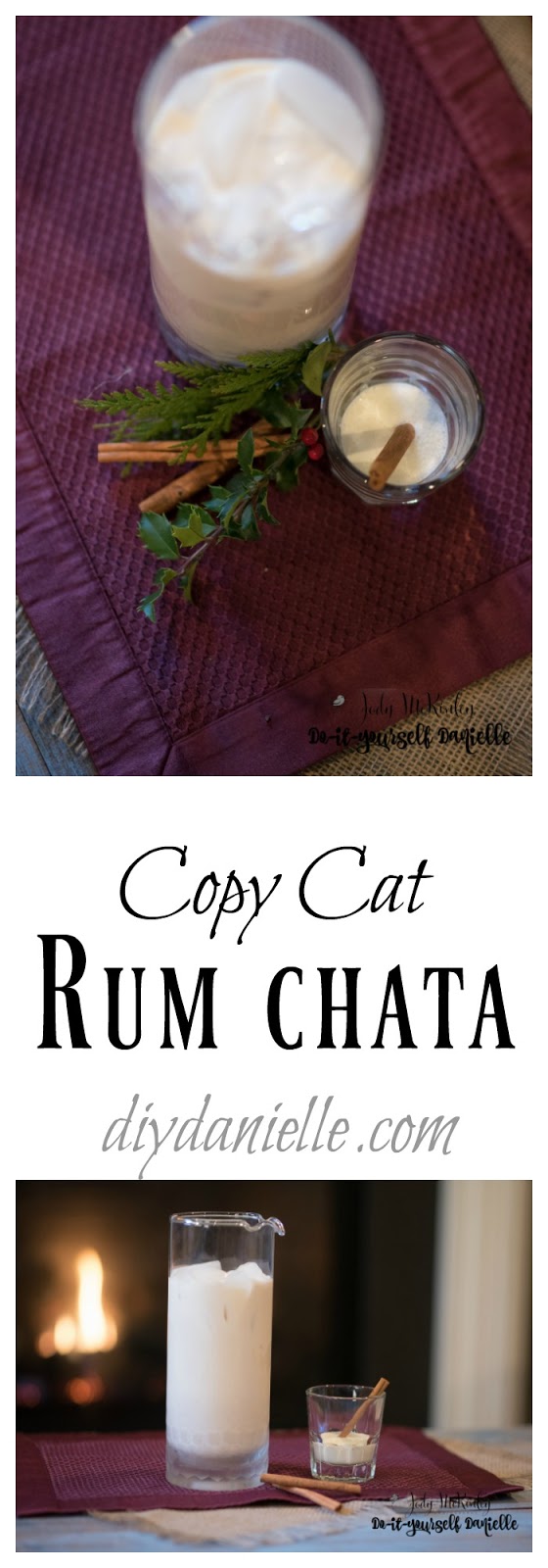 Copycat Rum Chata DIY Danielle