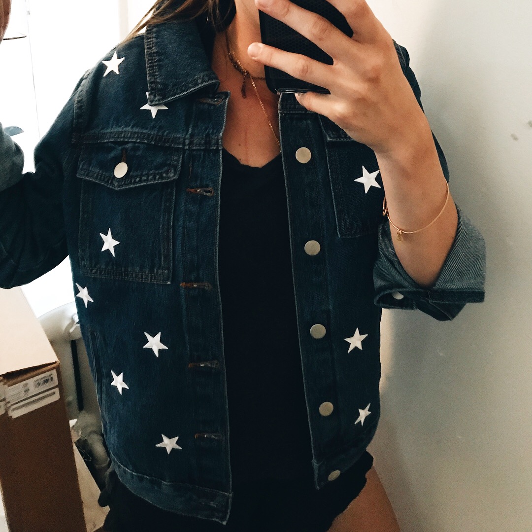 star jean jacket