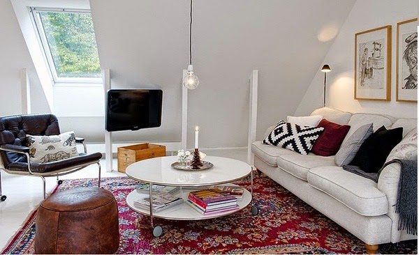 Attic apartment 35 m2