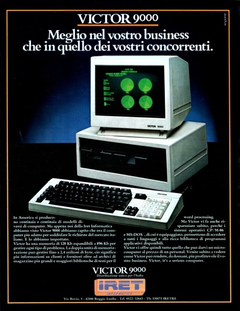 Rétro Scan: Victor 9000 (1982)